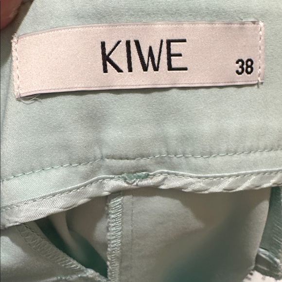 Kiwe Mint Green Slim Fit Pants - Picture 2 of 11
